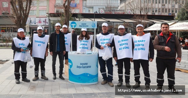 Uşak Belediyesi Dünya Su Günü’nü Farkındalık İçin Etkinliklerle Geçirdi